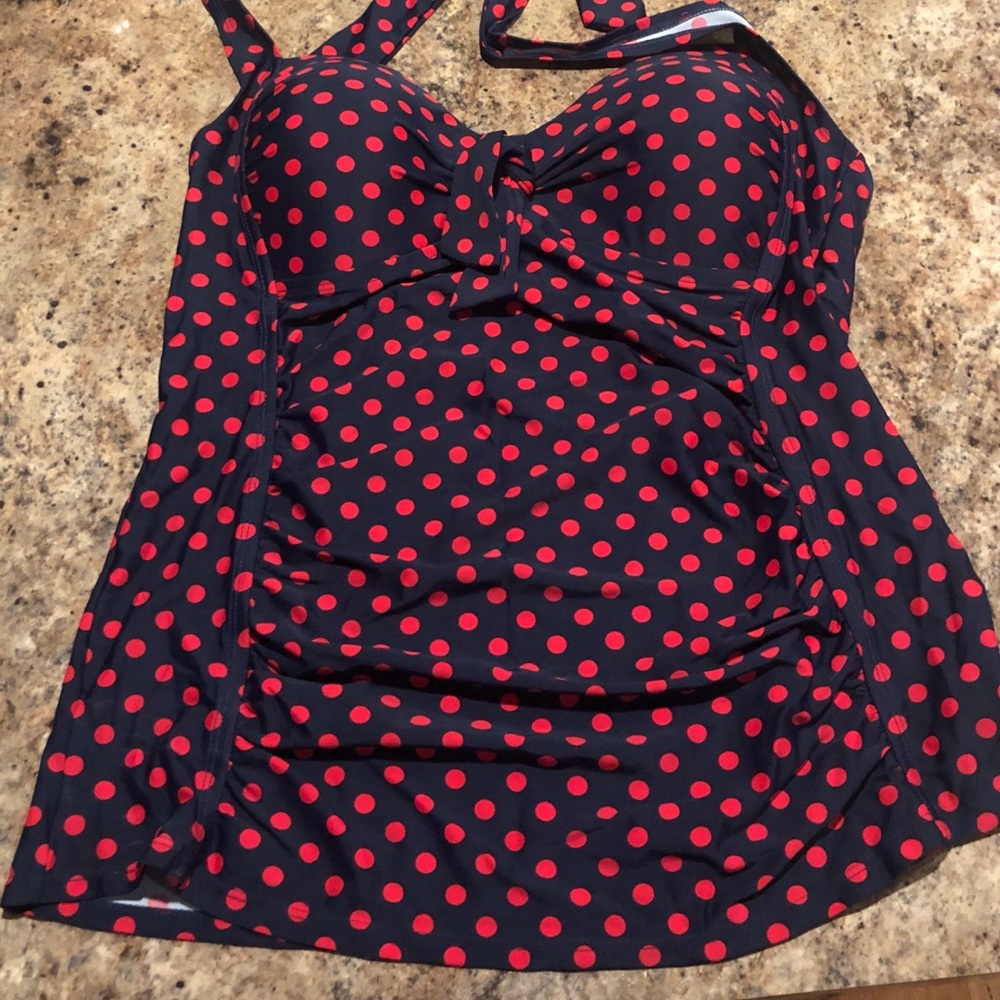 Merona, Sz L, Tankini top, EUC